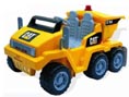 caterpillar dumper truck battery powered