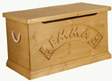 personalised wooden toy chest