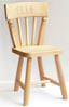 kids wooden chair with name