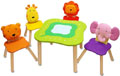 kids forest furniture table and chairs